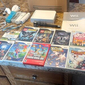 Nintendo Wii Console with Games -